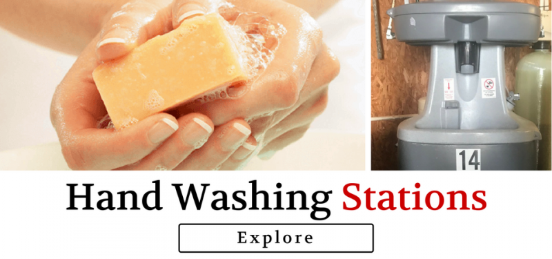 hand washing stations 