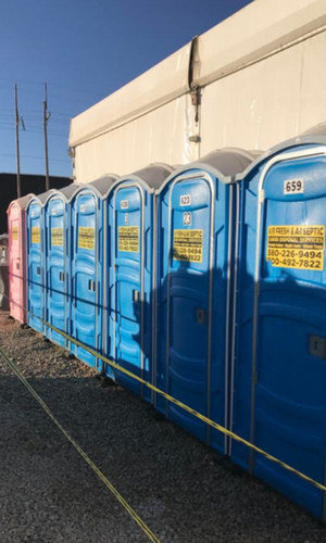 portable toilets